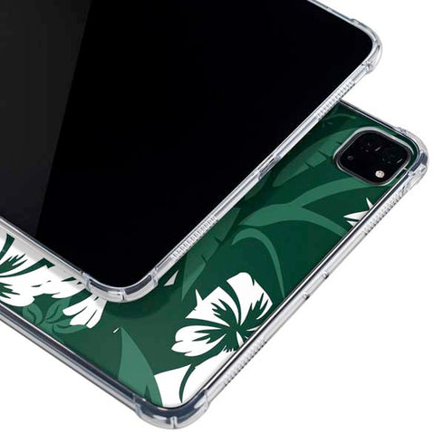 NFL New York Jets Tropical Print iPad Pro 11in (2024) Clear Case